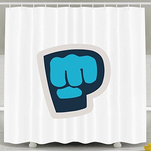 Youtube Pewdiepie Brofist Symbol 7272inch Polyester Fabric Shower Curtains