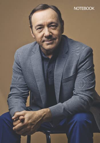 Notebook: Kevin Spacey Notebook 7 x 10 in, 120 Pages, Medium Ruled Notebook, Diary and Notepad Journals 17.7 X 25.4 cm