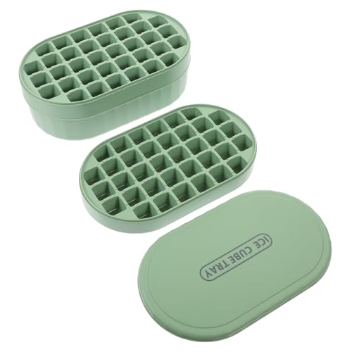 Molde de hielo LALAFINA gran capacidad con tapa y caja miniatura 1