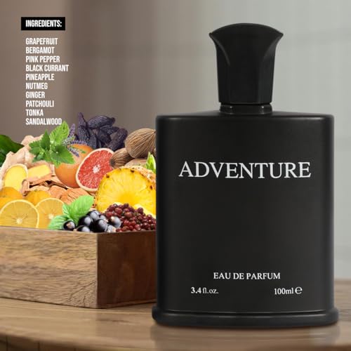 Adventure Eau de Parfum for Men – Bold Spicy Woody Men’s Perfume with Citrus & Amber – 100ml/3.4 fl oz - Image 3
