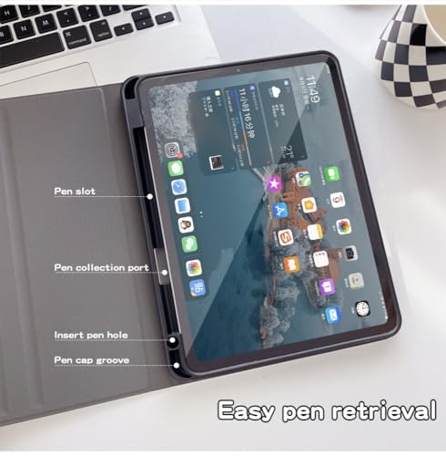 Protection Galaxy Tab S6 Lite 2024 SM-P620 étui tablette fleurs et papillons - 3