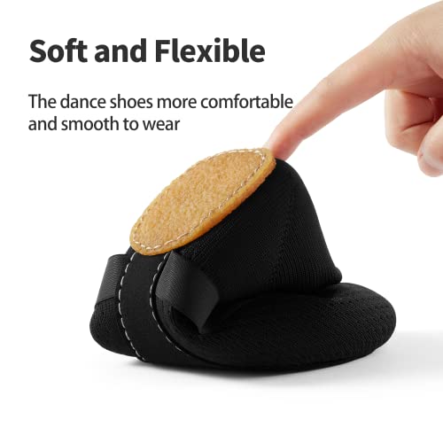 Sangeeson Jazz Shoe Slip-On For Women And Men's Dance Shoes, Black 9 #TOP2