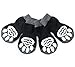Pet Heroic Indoor Anti-Rutsch Socken für Hunde und Katzen - 8 Größen von S bis 5XL für kleine-riesige Tiere - Pfotenschutz und Traktion Dank Silikon-Gel