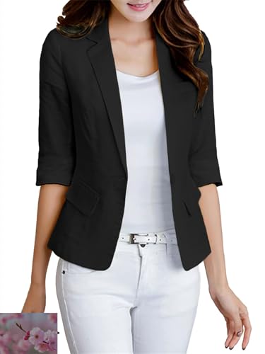 Summer Blazers for Women Lightweight, Business Casual Dressy Long Sleeve Jackets Lightweight Blazer Spring Summer Cardigan4
