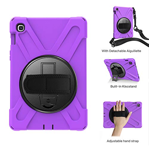 Étui Galaxy Tab S5e 10.5 antichoc violet pour éviter les chutes de tablette - 6