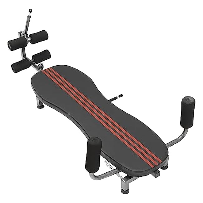 Back Stretch Decompression Bench Decompression Table for Lower Back Pain Relief Inversion Table Home Workout Workout Bench, Up to 330 Lbs Weight Capacity