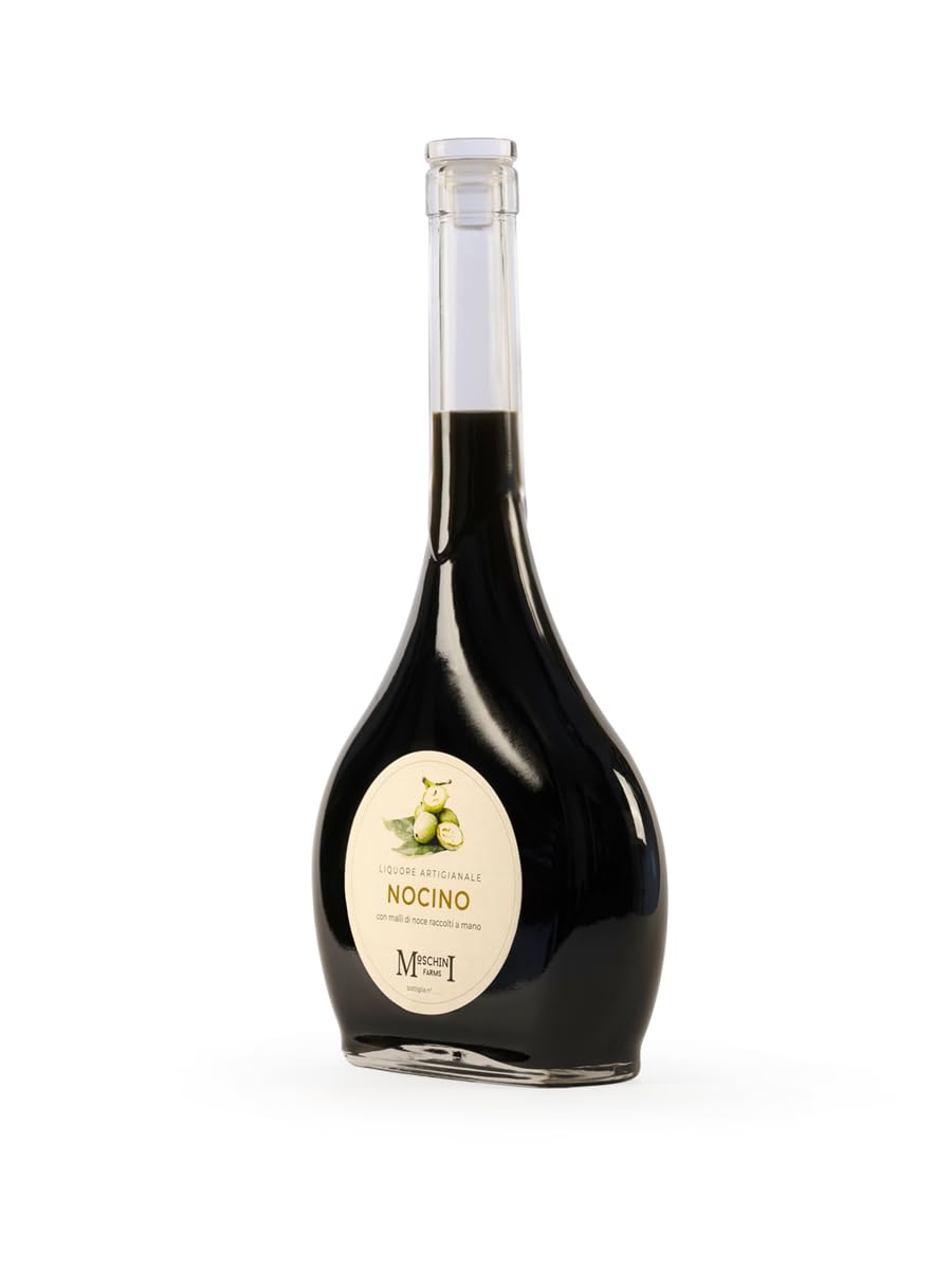 Nocino Liquore Artigianale con Malli di Noce Raccolti a Mano | Made in Italy | Bottiglie Esclusive Numerate a Mano | 90 Giorni di Infusione, Invecchiamento di 2 anni