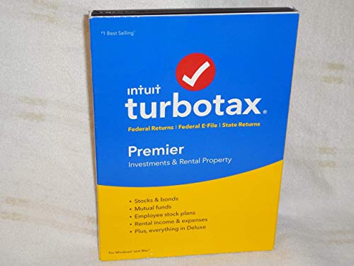 Image of TurboTax 2018 Premier Plus State Software CD [PC & Mac]