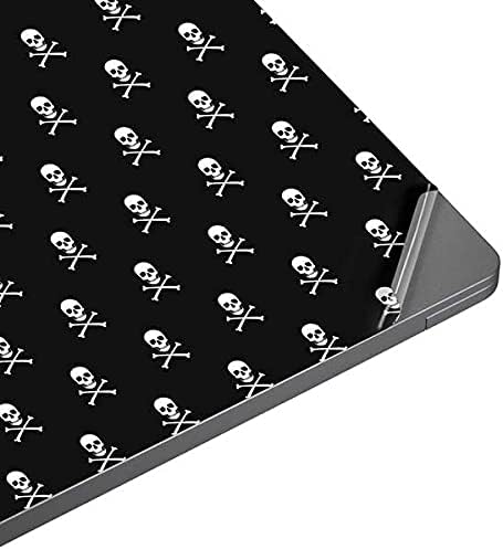Skinit Decal Laptop Skin Compatible with Surface Laptop 4 15in - Skinit Originally Designed Skull and Crossbones (White) Design