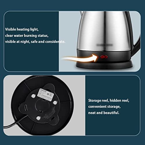 Hervidor Eléctrico Clásico Acero Inoxidable 1.5L miniatura 3