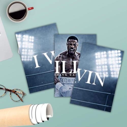 Image of Good Hope - Motivational Split Poster (12x18 Inch) - Boxing Champion Wall Art Sports Player Motivation Quotes Posters for Gym Sports Gaming Boys bedroom Living room Office Athlete Inspiration Wall Decor Painting without frame framed