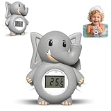 ⛵【Design Flottant Pratique】Thermomètre de Baignoire Flotte naturellement à la surface de l’eau pour une position de mesure stable, facilitant le contrôle continu de la température pendant le bain. Son design mignon en fait également un compagnon de jeu apprécié lors du bain des enfants.