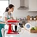 Compatible with Kitchen aid 4.5-5 Qt Bamboo Mixer Slider - Appliance Slider for Tilt Head Kitchen aid Stand Mixer, Kitchen Countertop Storage Mover Sliding Tray for Kitchen aid 4.5-5 Qt White
