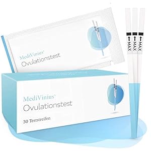 MediVinius® Ovulatieteststrips – vruchtbaarheidstest voor vrouwen – ijsdrukteststrips – praktische ijsdrukmeter…
