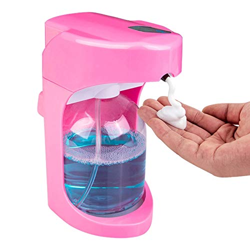 Distributeur savon mousse automatique à capteur intelligent rose