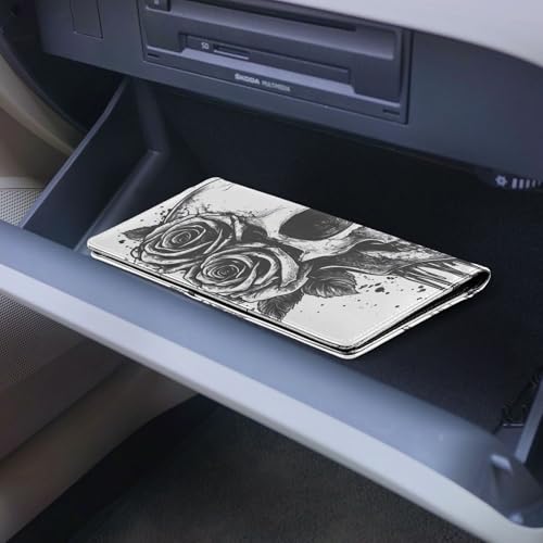 Organizador para auto de cuero miniatura 6