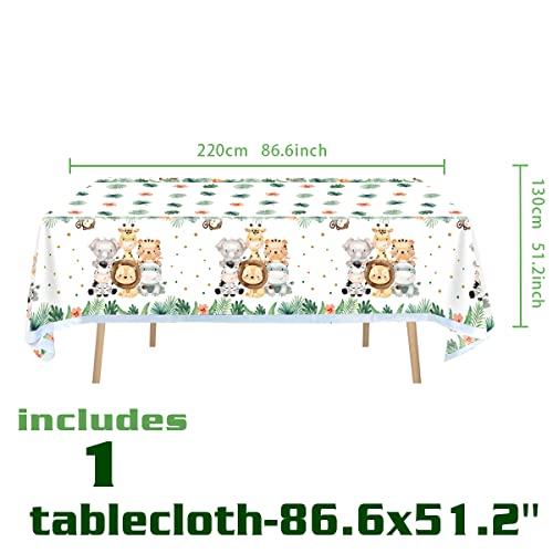 Decorazioni di compleanno della giungla stoviglie