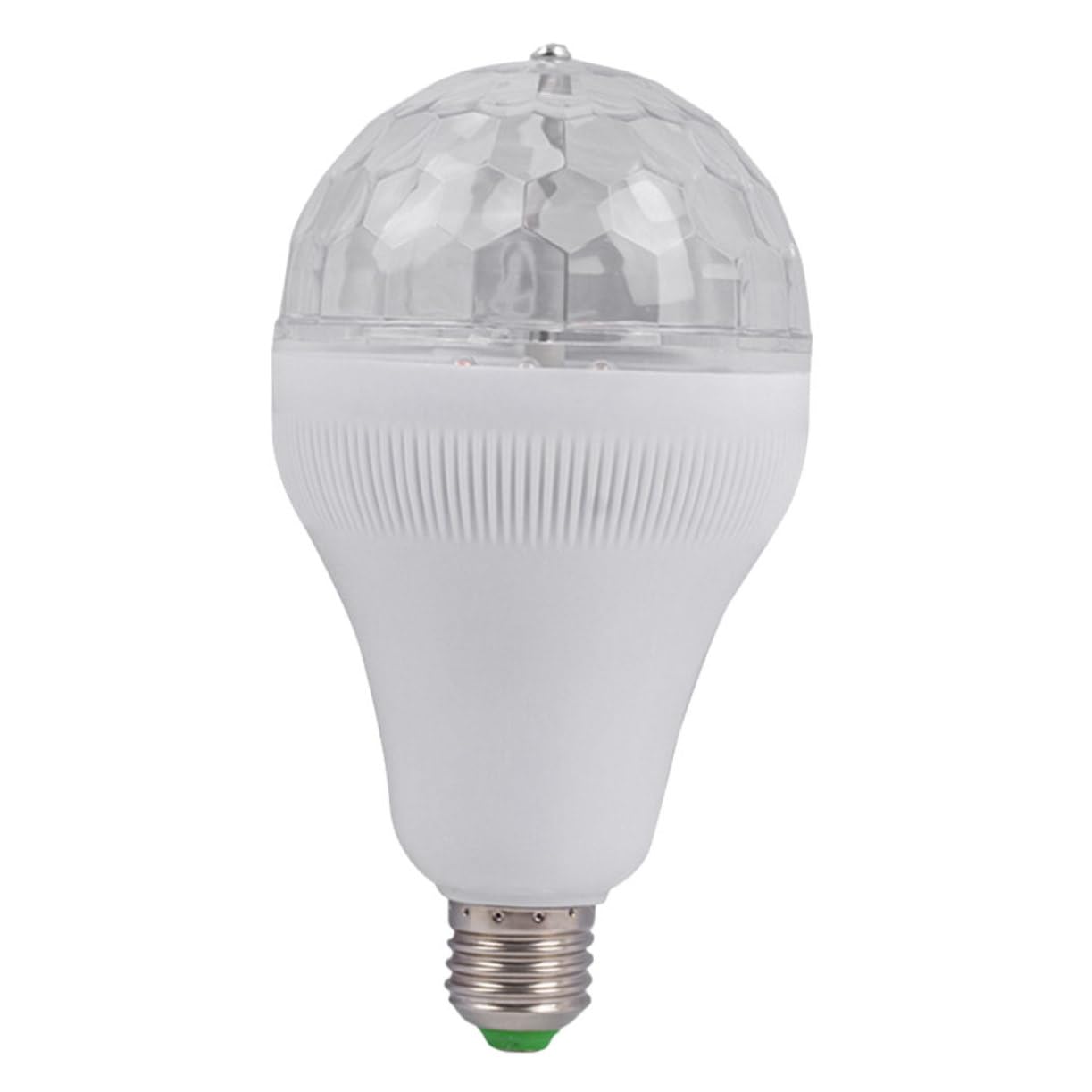DIYEAH RGB Rotating Disco Light Bulb LED Ball Lamp for Multi Mode Lighting for Home Gatherings and Ktv Vibrant Atmosphere Enhancer for Disco Events