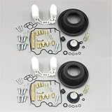 Kit de réparation et de remplacement de carburateur pour moto Pour Yamaha TDM850 TDM850H 1991, 1992, 1993, 1994, 1995, 1996, 1997, 1998, 1999, TDM 850. Kit de réparation et de remise à neuf de carburateur, membrane à dépression, flotteur, pointeau, joint de soupape, carburateur.