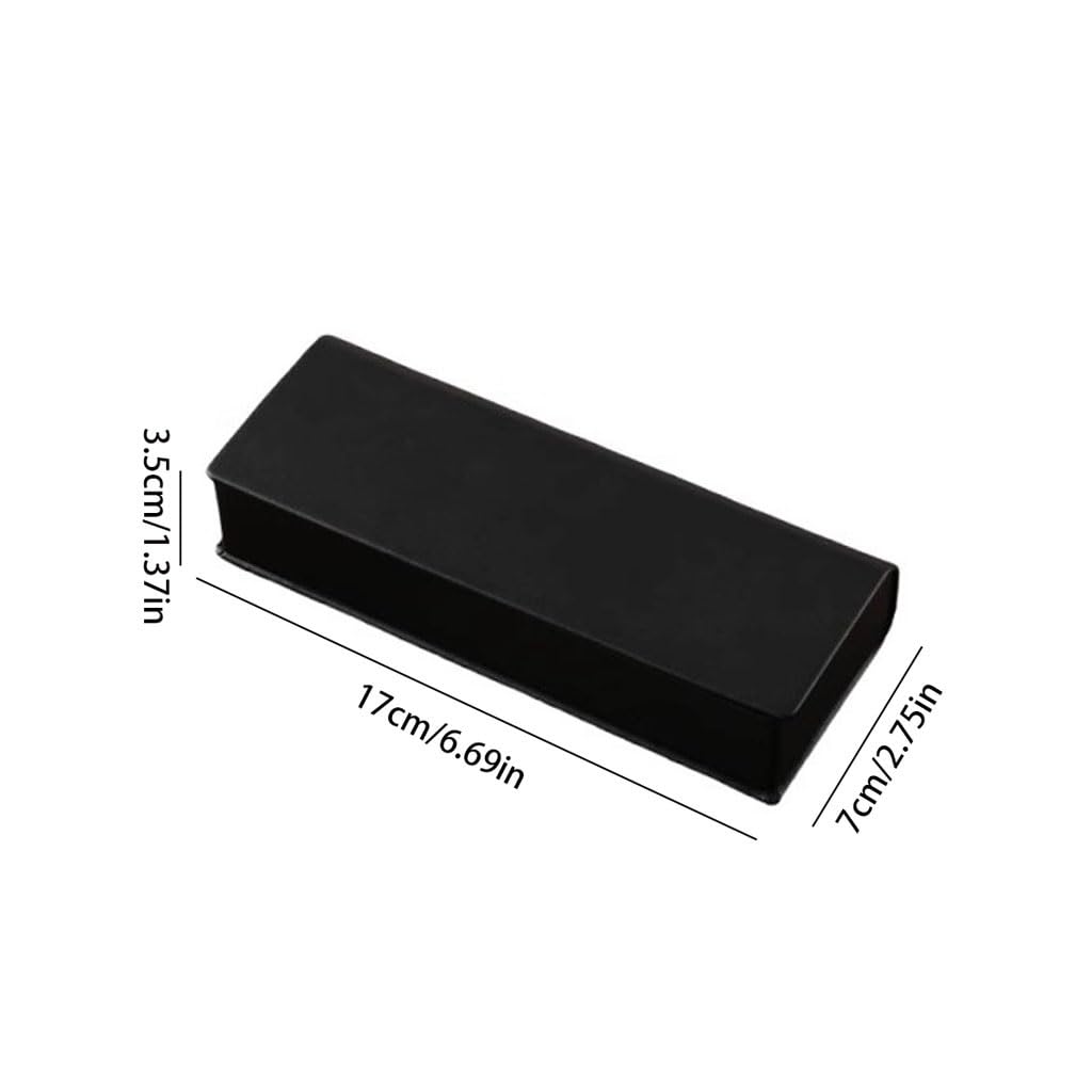 NEBE Estuche Gafas Caja De Almacenamiento Gafas Miopía Cuero Simple Y Moderna, Sol Viaje Organizador Gafa