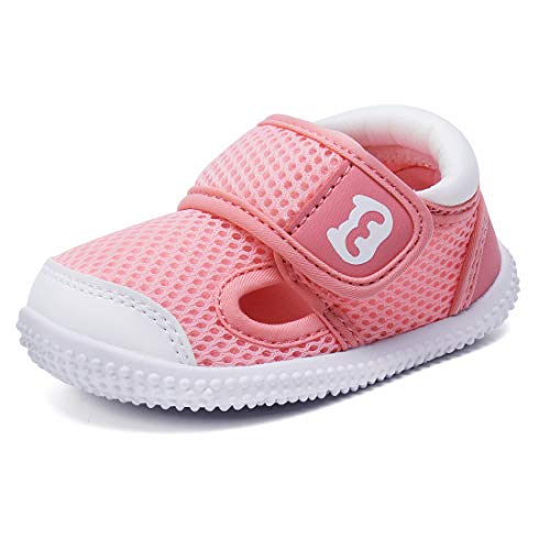 Image of BMCiTYBM Baby Shoes Boy Girl Infant Sneakers Non-Slip First Walkers 6 9 12 18 24 Months