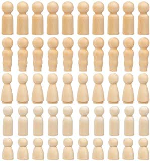 Wooden Painted peg dolll Pack of 50 (B085FP3ZPT) Amazon Price History, Amazon Price Tracker