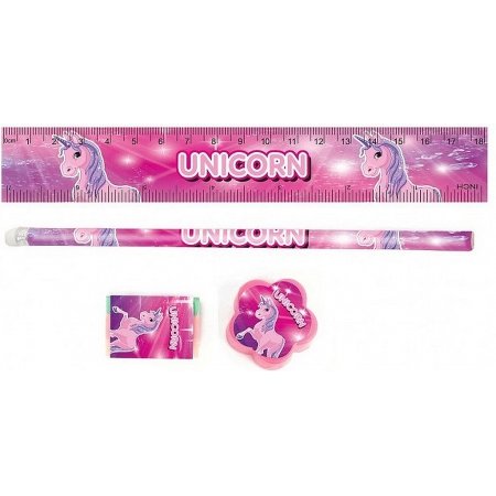 Lot de 48 Set DE Papeterie Licorne