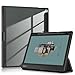 TOPCASE Hybrid Case Compatible with Boox Note Air3 C/Air 3 B/W 10.3 inch ePaper Cover with Auto Sleep/Wake Function,Black