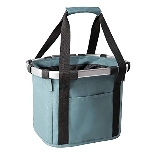 apollo walker Bike Basket Detachable Bicycle Handlebar Baskets Cycling Bag with Fleece Padding Escape-Proof Leash for… - Image 6
