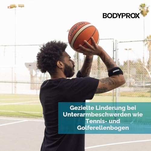 Ellenbogen-Bandage zur Schmerzlinderung von Tennis- und Golferellenbogen, 2 Stück – Ansicht 6