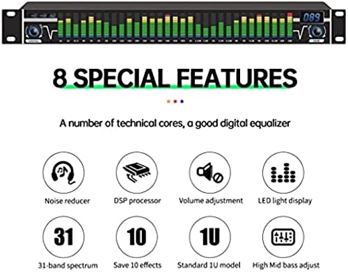 Ecualizador gráfico de audio profesional de 31 bandas KRASS miniatura 4
