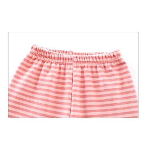 Kids Stripe Thermal Underwear 𝗣ajamas 2PCS 𝗣j Winter Warm Thick Set Long 𝐒leepwear Boys Girl Soft Cute 𝐉ammies 𝗣js3