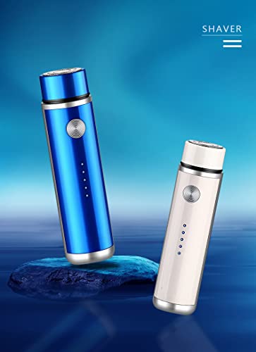 Barbeador elétrico masculino mini barbeador portátil barbeador barbeador recarregável usb para viage