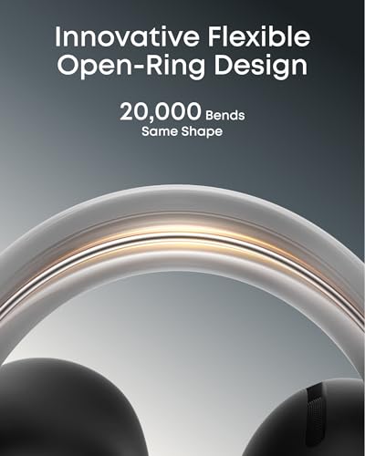 Image of Soundcore AeroClip by Anker, Open-Ear Earbuds, Clip-On Headphones, Adaptive Comfort, Clear Calls with 4 Mics and AI, Stable Fit, 12mm Drivers for Powerful Bass, Open-Ring Design