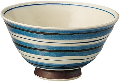 Mino W30503 Light Dish, Japanese Style, Chazuke Bowl, Taikomasuji