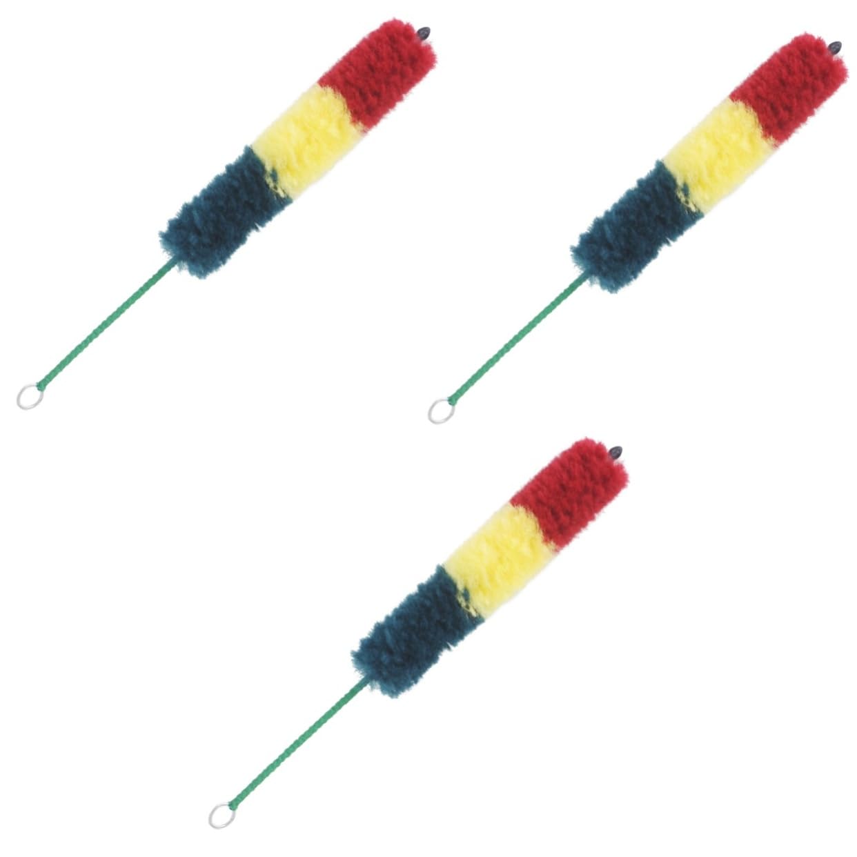 Abaodam 3pcs Clarinet Cleaning Brush Nylon Metal Material Wind Instrument Cleaner Tool