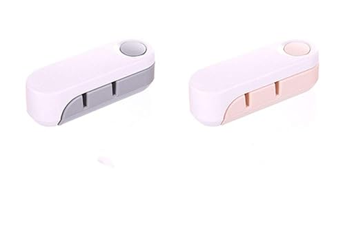 WOIWO Afilador de cuchillos rotativo de dos extremos para el hogar, afilador de cuchillos rápido, utensilios de cocina, sacapuntas de cocina para el