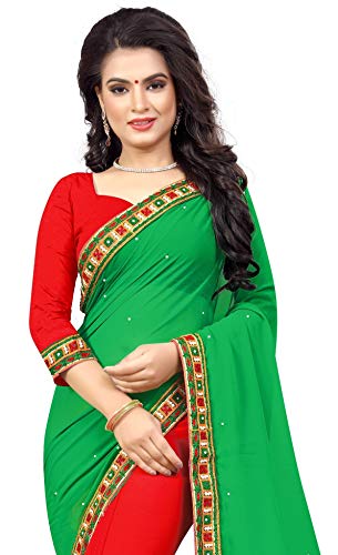 Image of SERONA FABRICS Ethnic Saree (or) Sari for Women, Ideal for Wedding, Party, Festive & Daily Wear