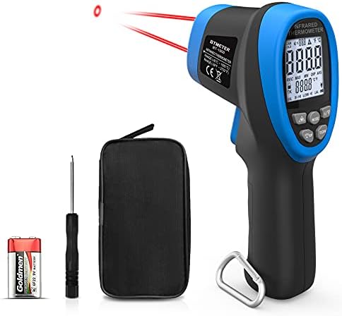 BTMETER BT-1500 High Temp Infrared Thermometer Gun, -58°F to 2732°F Range
