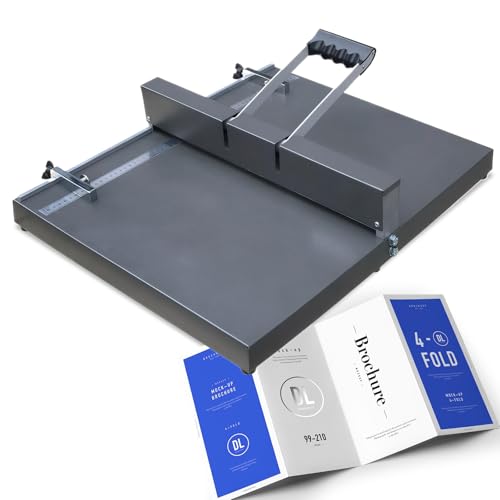 Ręczna maszyna do bigowania 350 mm, wytrzymały metalowy strzelec papieru do kart A4. Precyzyjna prowadnica magnetyczna zapewnia czyste fałdy. Ergonomiczny uchwyt zmniejsza zmęczenie.