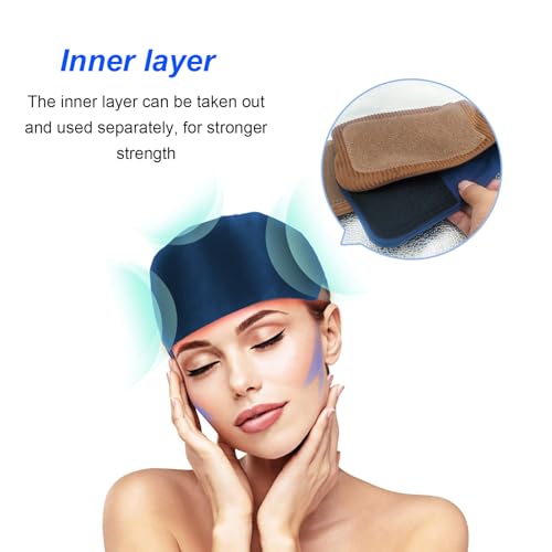 Head Scalp Massager Scalp Massage Instrument Rechargeable Massager Airbag for Head,Muscles, Leg, Electric Percussion with Portable Design for Deep Relaxation & Stress Relief Great Gift - Image 3