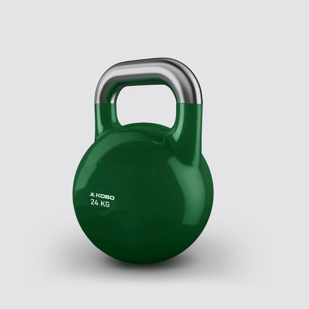Kobo Competition Kettlebell 24 Kg – Professional Grade Kettlebell for Fitness, Weightlifting, Core Training – Durable and Strong Design – Color-Coded Collection (IMPORTED), (CKB-24) (B09SZFJFX1) Amazon Price History, Amazon Price Tracker