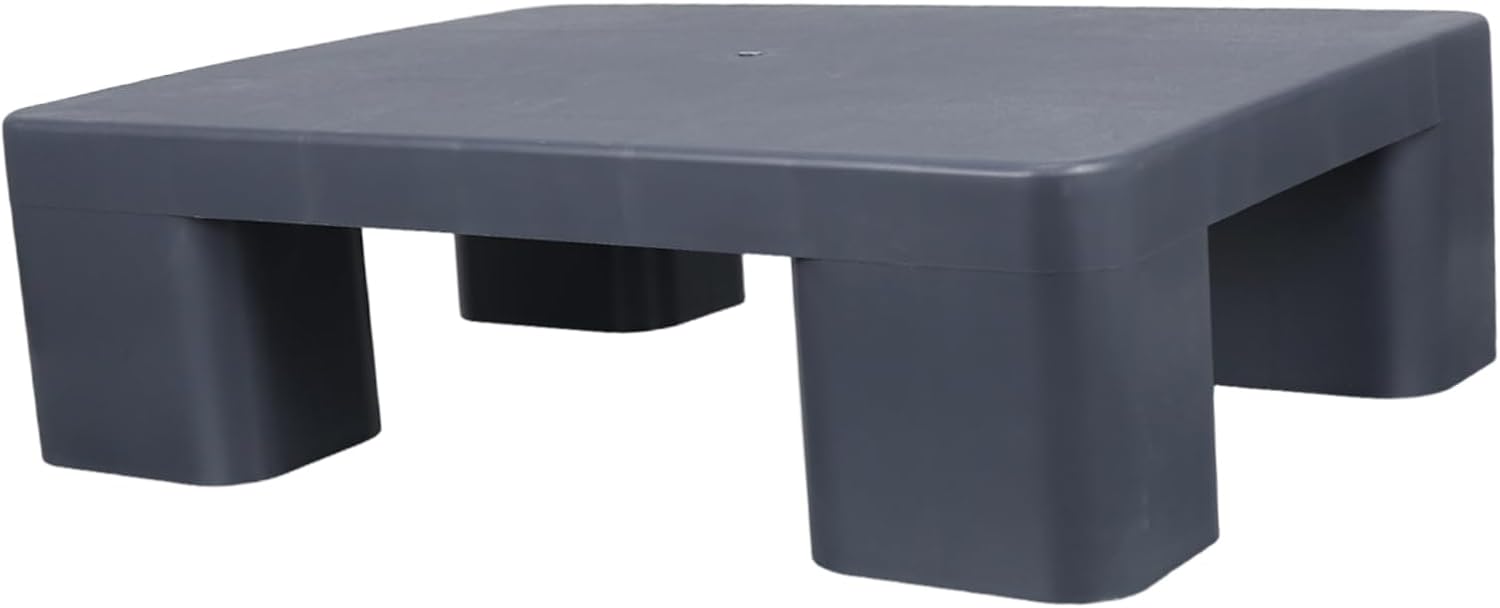 Lurrose Moisture Pad for Plastic Pallets Nestable Storage for Garage Kitchen Supermarket