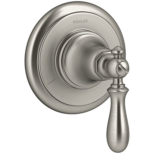 KOHLER K-T72770-9M-BN Artifacts Transfer Valve Trim with Swing Lever Handle, Vibrant Brushed Nickel miniatura 1
