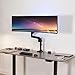 VIVO Premium Aluminum Tall Extended Monitor Arm for Ultrawide Monitors up to 49 inches and 33 lbs, Single Desk Mount Stand, Pneumatic Height Adjusting, Max VESA 100x100, Black, STAND-V101GT