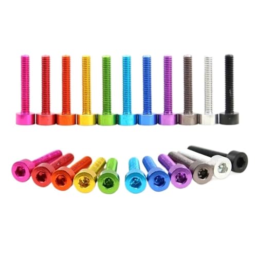 7075 �J���t���ȃA���~�A�����{���g�Z�p�Z�p�\�P�b�g�L���b�v�w�b�h�X�N�����[�J�b�v�w�b�h�X�N�����[�A���~�A���}�C�g(9,M5x20mm)