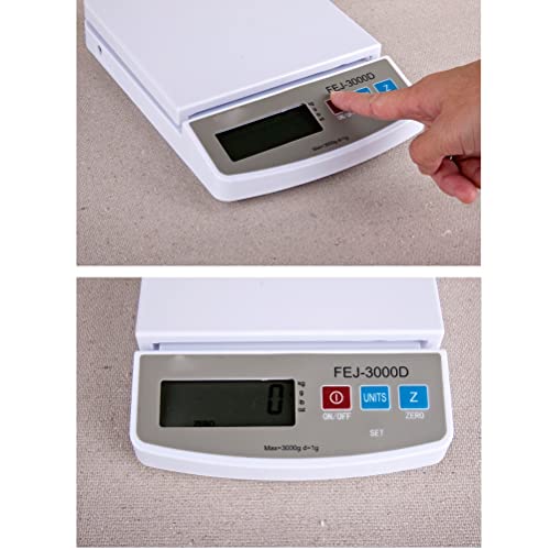 Báscula digital para alimentos capacidad 5 kg con pantalla LCD miniatura 4