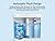 CloudMades Beverage can Toilet Bowl Cleaner,Septic Toilet Bowl Tablets in Bottles, Automatic Long-Lasting Toilet Cleaner Bottle,Powerfully Cleans and Prevent Stain Build Up (Ocean Scent)