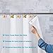 AGPtek 12PCS Home Fashions Butterfly Anti Rust Decorative Resin Hooks for Bathroom Shower Curtain,Bedroom,Living Room Curtain