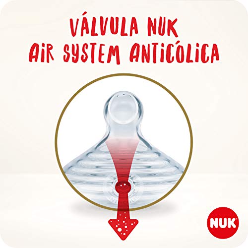 Mamadeira Essence S2 Neutral - NUK, Branca, 260 ml